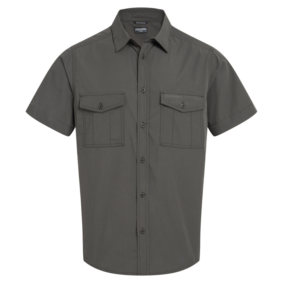 Craghoppers (Xxl, Cedar) Mens Kiwi Ii Short-Sleeved Shirt Multicoloured
