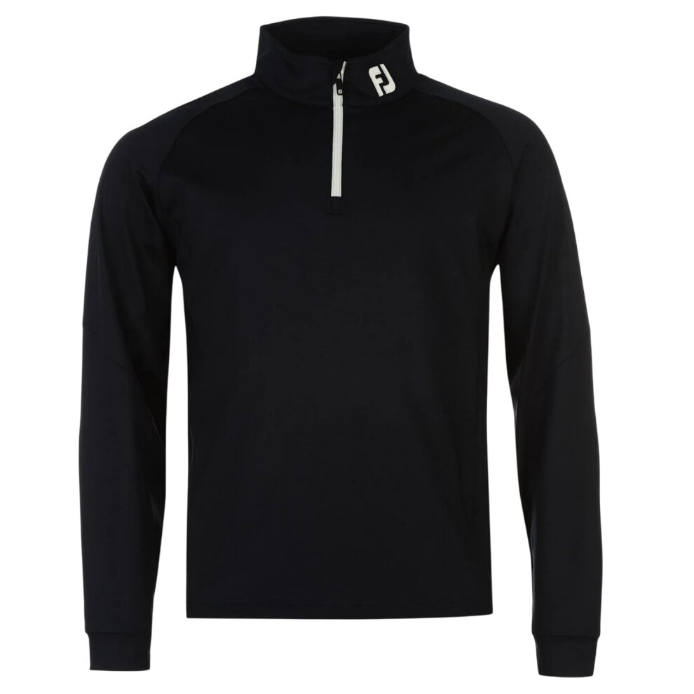 Footjoy (L, Navy) Mens Chill Out Golf Pullover Blue,Multicoloured