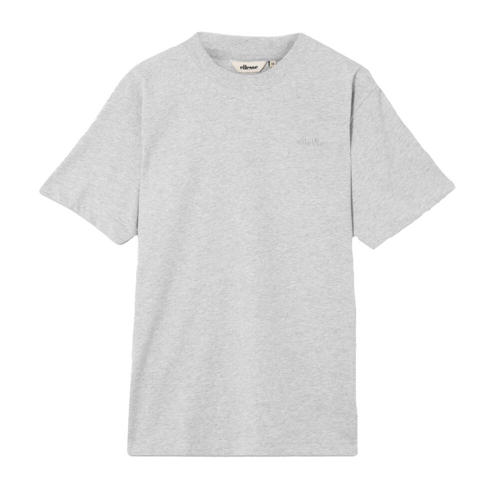 Ellesse (S, Light Marl) Mens Suisio T-Shirt Grey