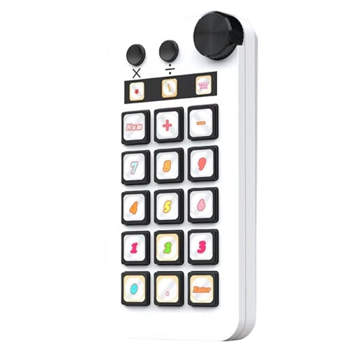 N1 Programmable Macro Keyboard Multifunctional Console Panel Assistente Custom Button  Keyboard for PC Laptop B