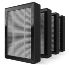 Filtre de Rechange -H128 pour Purificateur D'Air pour LEVOIT -H128, PUURVSAS (HM669A), ROVACS (RV60), -H128-RF, Paquet de 4