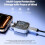 2PCS 140W Full Charge Separator Automatic Type-C Phone Charger Fast Charging Adapter for Type C Electronic Devices 4