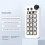 N1 Teclado Macro Programable, Panel de Consola Multifuncional, Asistente,  Teclado con Botones Personalizados para PC Portátil A 8