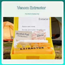 Kit Médical Portable D'Aspiration de Venin par le Vide - Simulateur de Piqûre de Serpent/Abeille - Modèle Médical de Premiers Secours
