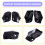 Motorcycle Handguard Hand Shield Protector Hander Hand Shield Plate Guard Protector for  368G 2024-2026 Black 7