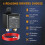 Side Post Remote Battery Disconnect  12V 250A - Wireless Master Cut-Off Kill- with Key Fob 5