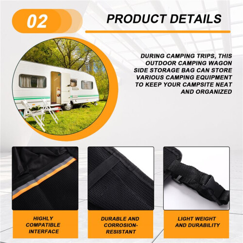 Stroller Wagon Cargo Net, Wagon Accessories Wagon Organizer , Net Bag for Camping Cart Beach 2