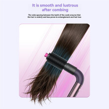 Large Round Volumizing Brush with Hair Dryer Adapter for HD17 HD18 for Fluff Volumize and Styling Hair A