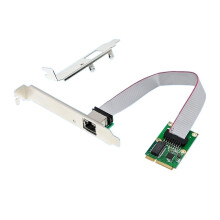 Placa de Rede Gigabit PCIE RTL8111F PCI-e para RJ45, Controlador de LAN Ethernet Industrial