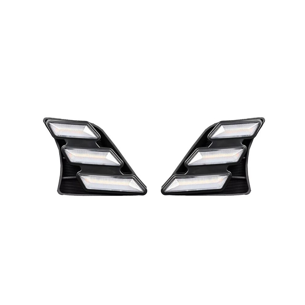 Photos - Other Electrical Equipment LED Daytime Running Lights for Hilux Vigo -2014 Front Fog Light Turn Signal Light Accessories 2011