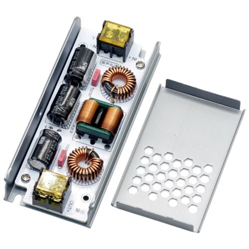 EMI Filter LC Filter Low-Pass Electromagnetic Interference EMC Car Audio Switching Power Ripple Filter with Case 6A