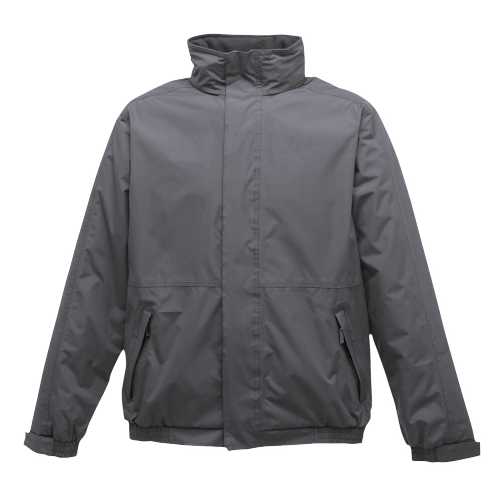 Regatta (M, Seal Grey/Black) Dover Waterproof Windproof Jacket (Thermo-Guard Insulation) Black