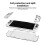 Transparent Protective Case for  2 Split Case Cover Anti-Fall Protective Shell Cover Game Console Clear Case 3