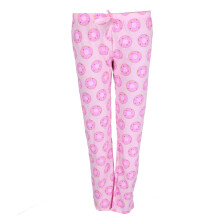 Roll Outta Bed Women's Patterned Knit Open Bottom Pyjama Pants