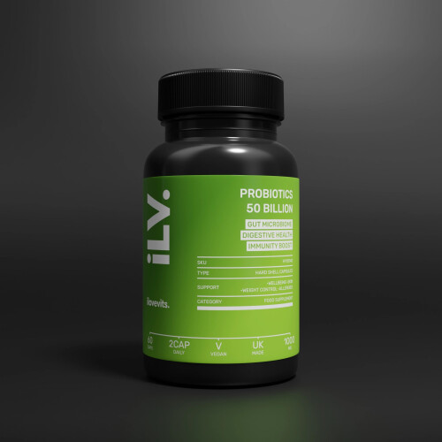 Probiotics 50 Billion CFU & 14 Strains - iLV 2