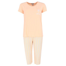 Sleep Junkie Women's Stay Palm Short Sleeve Capri Set