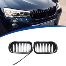 Front Bumper Grill with LED Light for X3 Series F25 2014-2016 Car Front Kidney Grille
