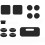 Steam Controller 2 12-in-1 Protective Set Silicone Joystick Caps Protective Stickers Dust Plugs 2