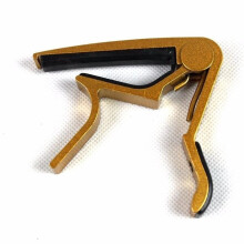 (Gold) Adjustable Guitar Capo Transposition Clip Musical Instrument Accessories for Acoustic Electric Guitar Bass Ukulele