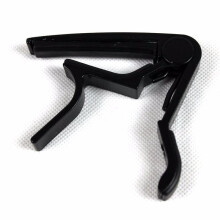 (black) Adjustable Guitar Capo Transposition Clip Musical Instrument Accessories for Acoustic Electric Guitar Bass Ukulele