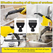 Steam Window Attachment for SC1/ SC2/ SC3/ SC4/ SC5/ SC7/CTK10/CTK20 Steam Nozzle Mop Covers Flat Seam Brush