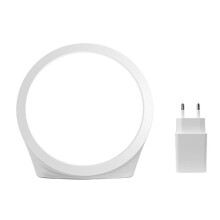 SAD Lichttherapie Lamp 10000LUX Traploze Helderheid 3000-6500K Kleurtemperatuur Happy Sunlight Lamp Timer EU-Stekker