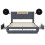 King Size Bed-5ft (150x200cm) Double Bed Frame 7