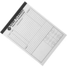 15 kpl Golf Scorecard Pad Päällystetty Paperi Tulostaulu golfaajille Outdoor Scorecards Järjestäjä Golf Score Log