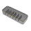 Desktop Storage Box Multifunctional Frame Sorting Box Clamshell Design Storage Data Cable Storage Box Gray 1
