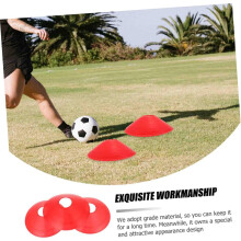 Football Training Cones 5 Color Skating Cones with Bucket Sign for Outdoor Activities