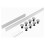 Balterley Shower Tray Leg Set - White - For 1100mm-1200mm Rectangular Resin Trays 1