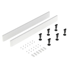 Shower Tray Leg Set & Plinth Kit - White - 1000mm Panel