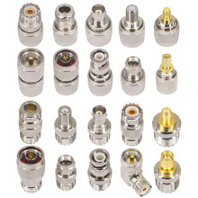 20 STKS RF Coaxiale Connector Kit UHF SO239 PL259 Adapter Set UHF Naar SMA/BNC/N/UHF/F Adapter Coax Adapter voor CB Antenne