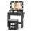 Costway 80 cm Makeup Vanity Desk Set with LED Bulbs Mirror And Stool 1
