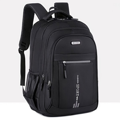 Reise-Computerrucksack, schwarz