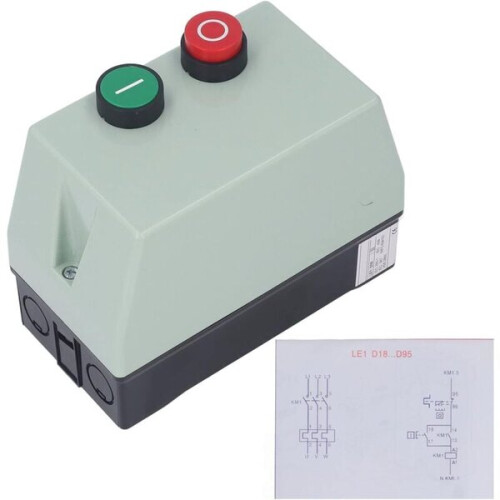 Magnetischer Elektromotorstarter, 3-phasig, 5,5 PS, 380 V, einphasig