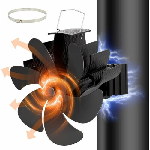 Fireplace fan