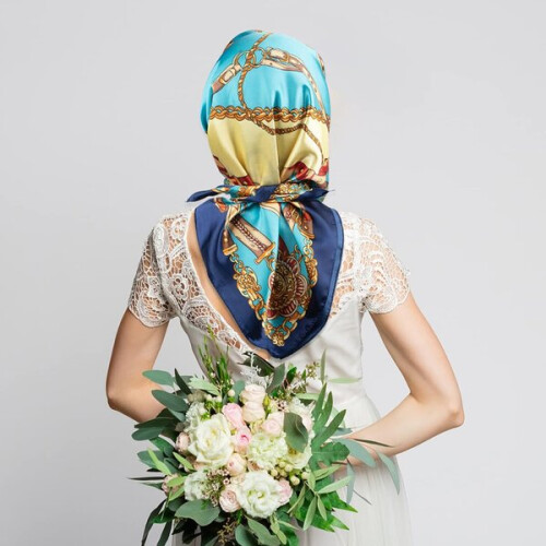 Sciarpa di seta, sciarpa da donna, foulard per capelli da donna, sciarpe da donna