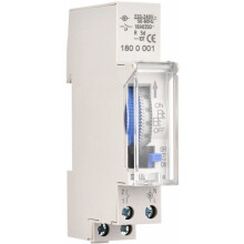 24-hour mechanical timer, 15-minute minimum timer, montu