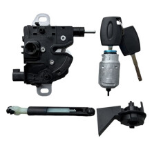 Car Bonnet Hood Release Lock Repair Kit with 2 Keys 4M5AA16B970 for Focus MK2 2004-2012 1355231 4895285