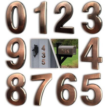 Numéros de maison, 10 pièces.