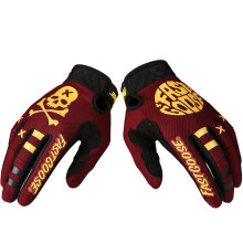 Gants de vélo à doigts complets, VTT, motocross, BMX, moto tout-terrain