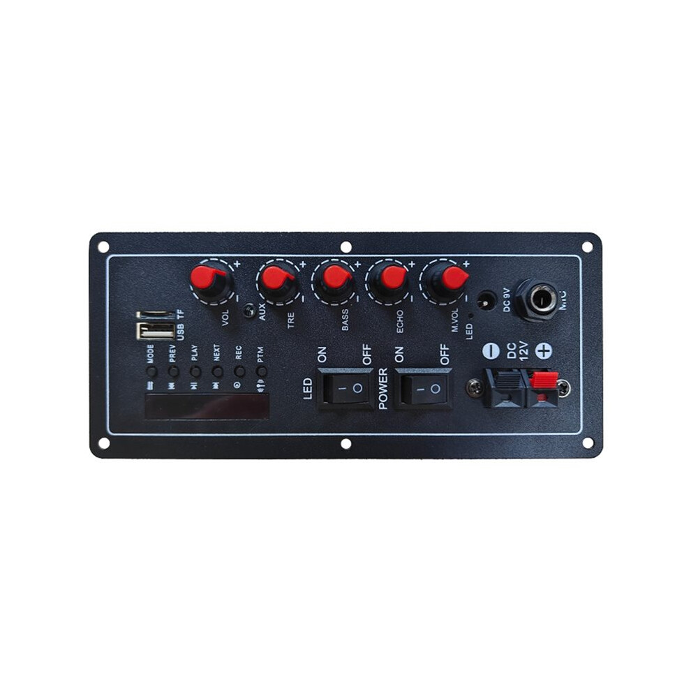15W+15W Dual-Channel Audio Amplifier Board Support Usb Radio Dual Microphone Amplificatore For Subwoof Speaker 4712478081141