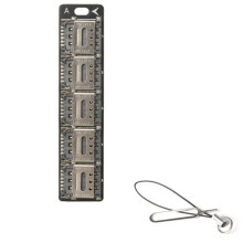 TPC Compact SIM Card Storage Organizer, SIM Card Case, Holds to 10 SIM Cards, Comes with A Lanyard and Card Pin
