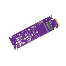 M.2 NVMe Naar E1.S-Adapter PCIe 4.0 X4 (64 Gbps) - 2230-2280 SSD Naar EDSFF E1.S-Converter, Hot-Swap, voor Server/Datacenter