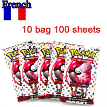 (FR 10 bag 151) % *# French Pokmon TCG: Ecarlet & Violet Etsncelles Astral Radiance Obsidian Flames Booster Box Pokemon Cards Game 36 Pack Box