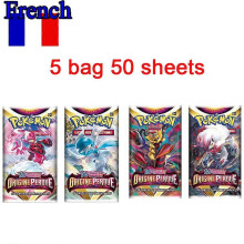 (FR 5 bag ORIGINE) % *# French Pokmon TCG: Ecarlet & Violet Etsncelles Astral Radiance Obsidian Flames Booster Box Pokemon Cards Game 36 Pack Box