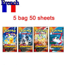(FR 5 bag ETSNCELLES) % *# French Pokmon TCG: Ecarlet & Violet Etsncelles Astral Radiance Obsidian Flames Booster Box Pokemon Cards Game 36 Pack Box