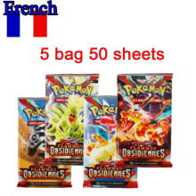 (FR 5 bag FLAMMES) % *# French Pokmon TCG: Ecarlet & Violet Etsncelles Astral Radiance Obsidian Flames Booster Box Pokemon Cards Game 36 Pack Box
