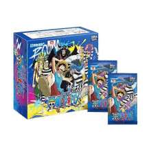 (30packsperboxY) One Piece Collections Rare Cards Box Booster Pack Anime Luffy Zoro Nami Chopper TCG Game Collectibles Card Child Birthday Gift